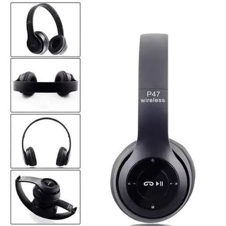 Fone Ouvido Bluetooth P47 Wireless Sem Fio Novo - Foto 5