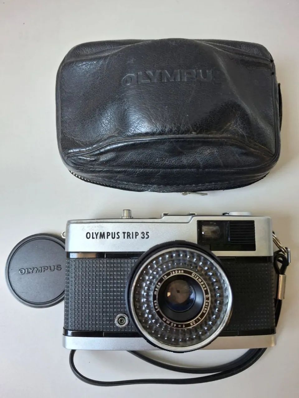 Câmera Fotográfica Olympus Trip 35.