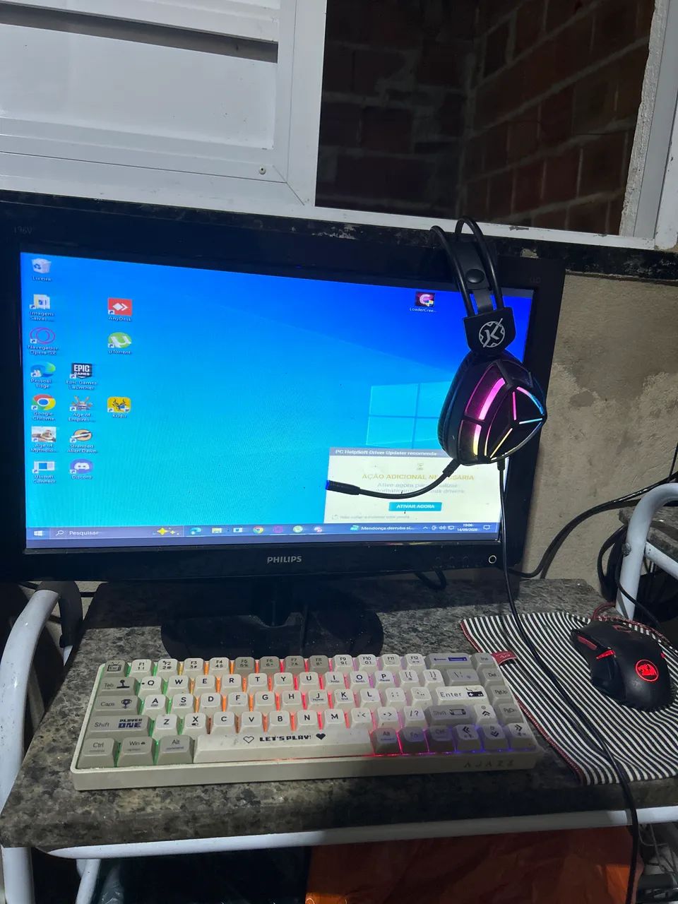PC geme -troca né um Ipone 14 plus ou vendo  - Foto 2