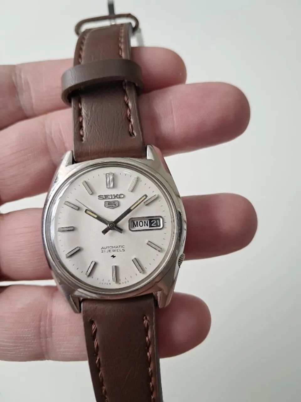 Relógio Seiko 5 Day-Date - Foto 3