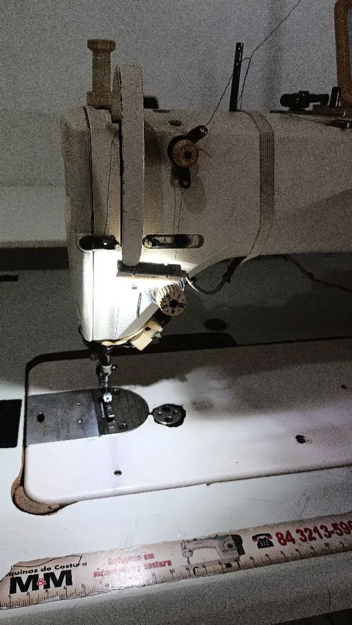 Máquina reta eletrônica  - Foto 2