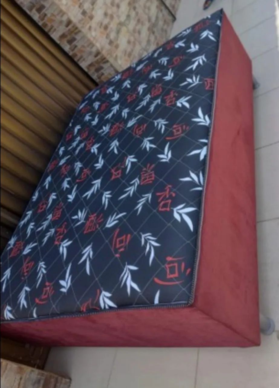 ? CAMA DE CASAL ? TECIDO NORMAL ? - Foto 4