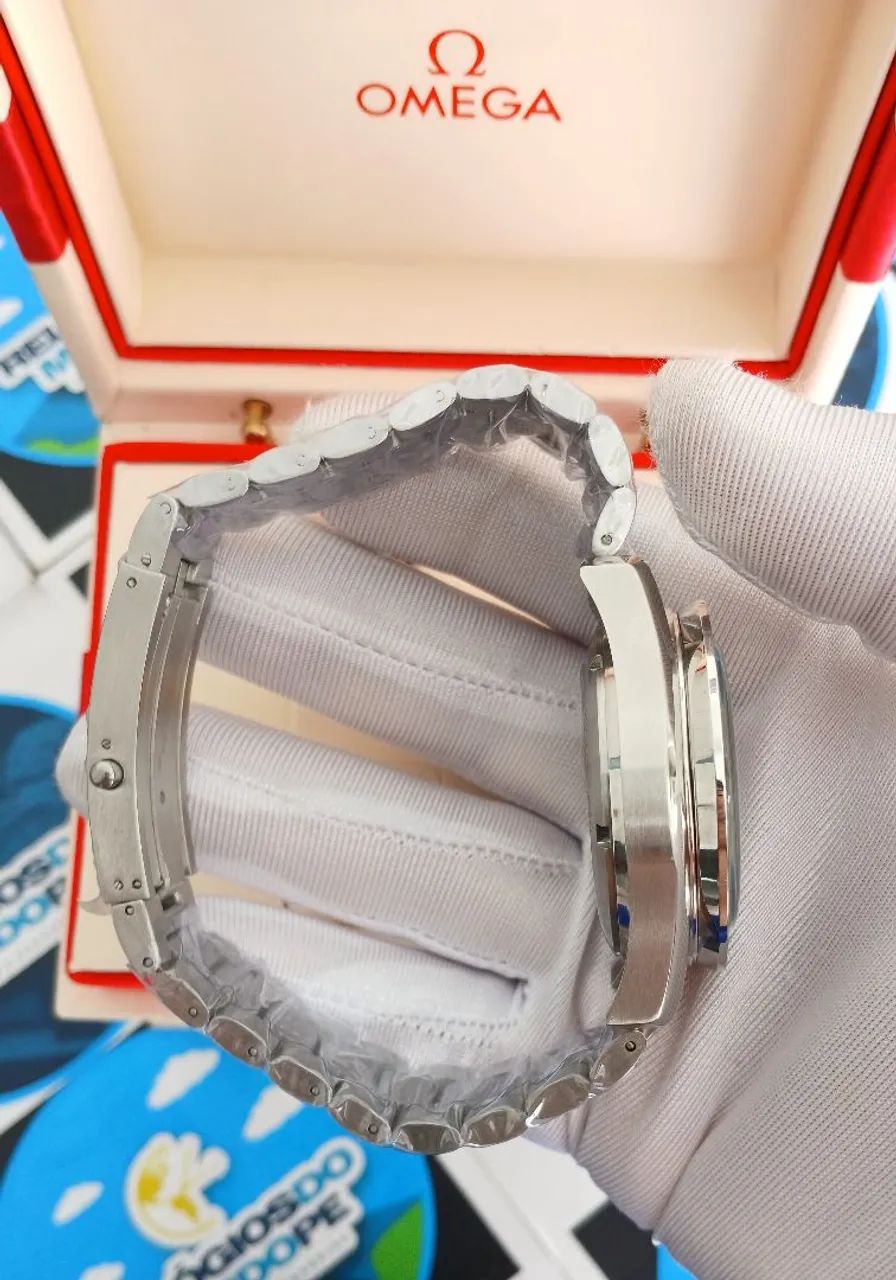 RELÓGIO OMG SEAMASTER SPEEDMASTER AUTOMÁTICO.  - Foto 4