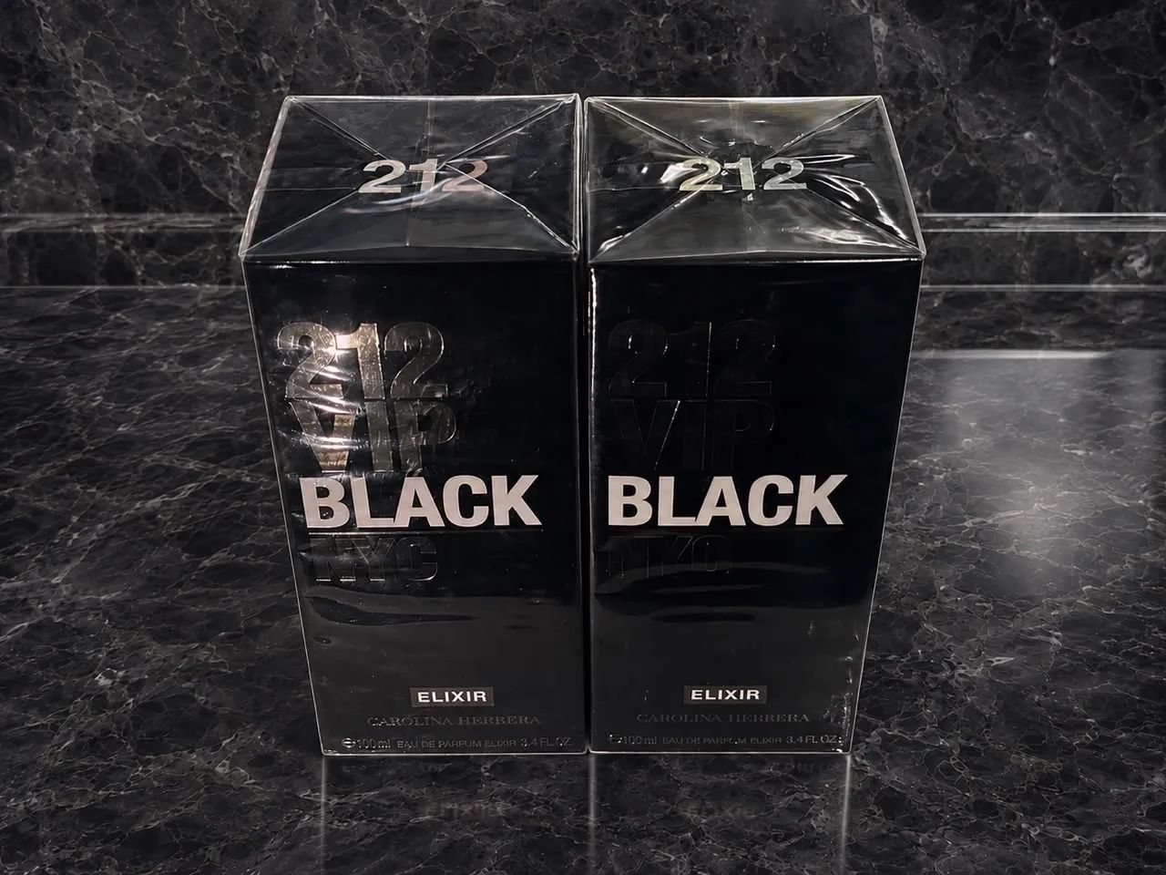 Perfume 212 VIP Black Elixir 100mL
