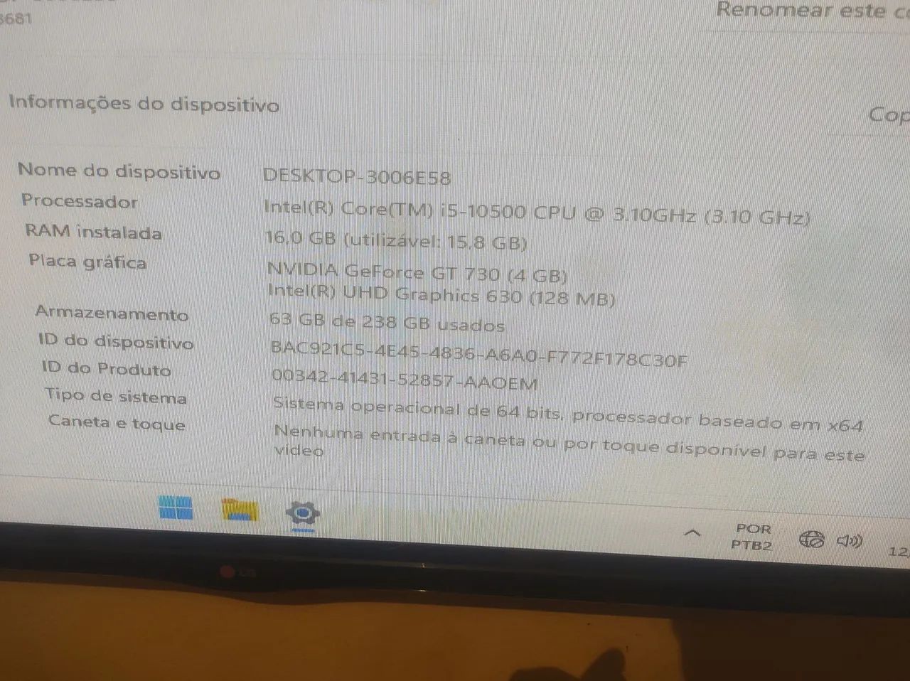 Tv LG 50 polegadas plasma - Foto 5