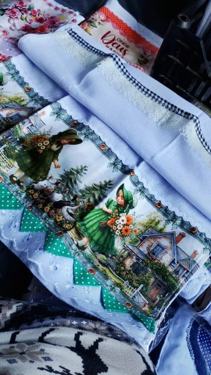?PANOS DE PRATO PATCHWORK.  - Foto 3