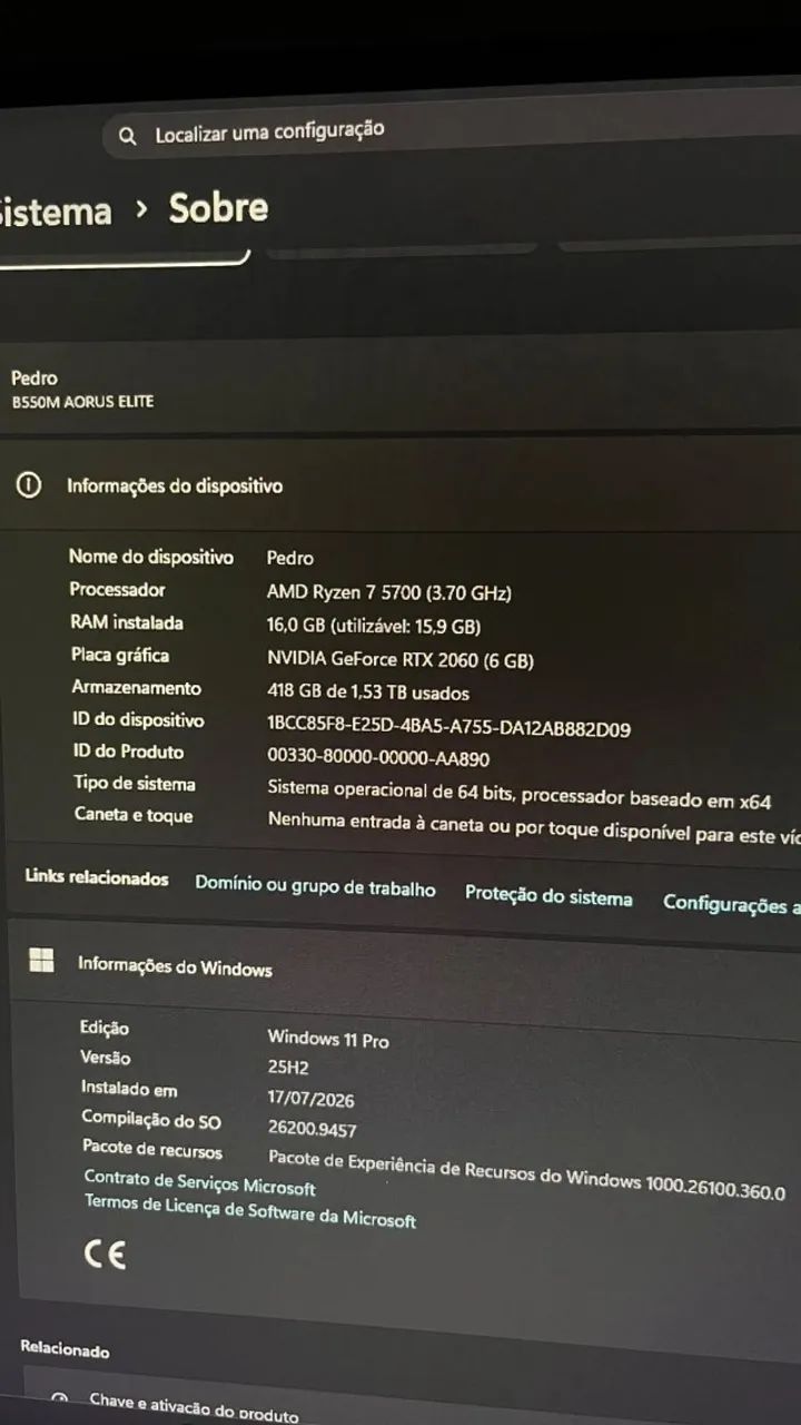 Vendo PC Gamer Ryzen 7 - Foto 3
