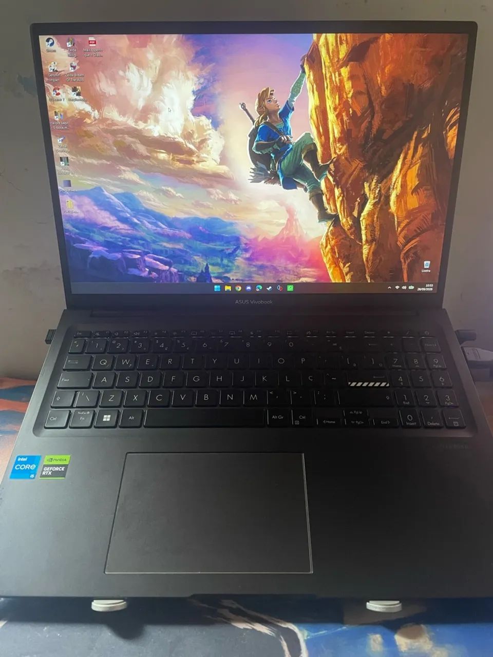 Notebook é kit e periféricos para troca por switch 2 - Foto 2
