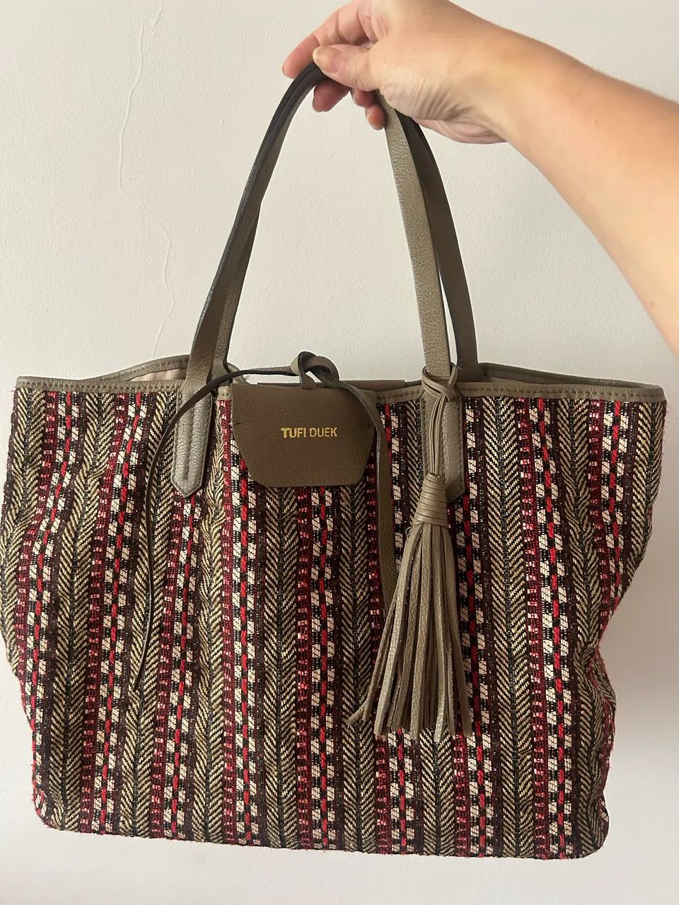 Bolsa vintage marcaTufi Duek  - Foto 3