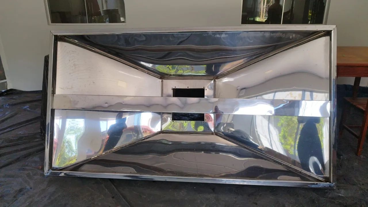 Coifa Industrial Inox Completa com Exaustor - Foto 4