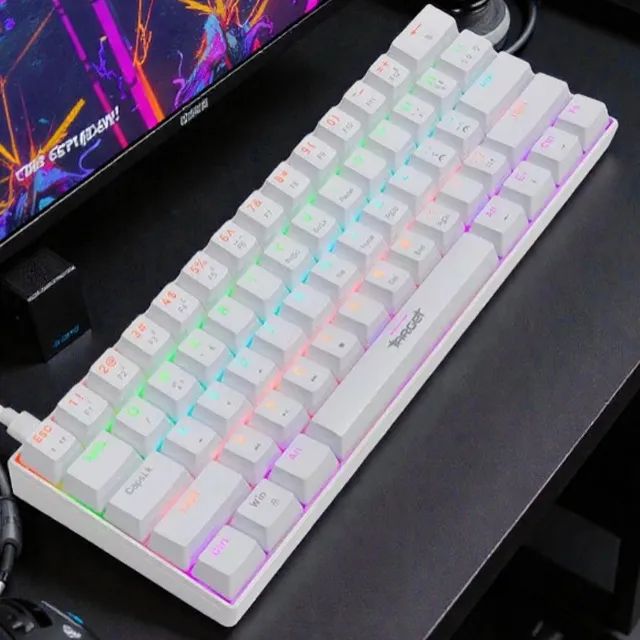 Teclado Mecânico Gamer Usb Com Led