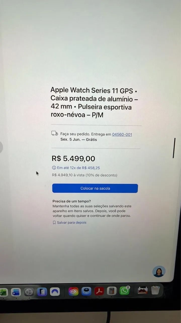 Apple Watch série 11 - Foto 4