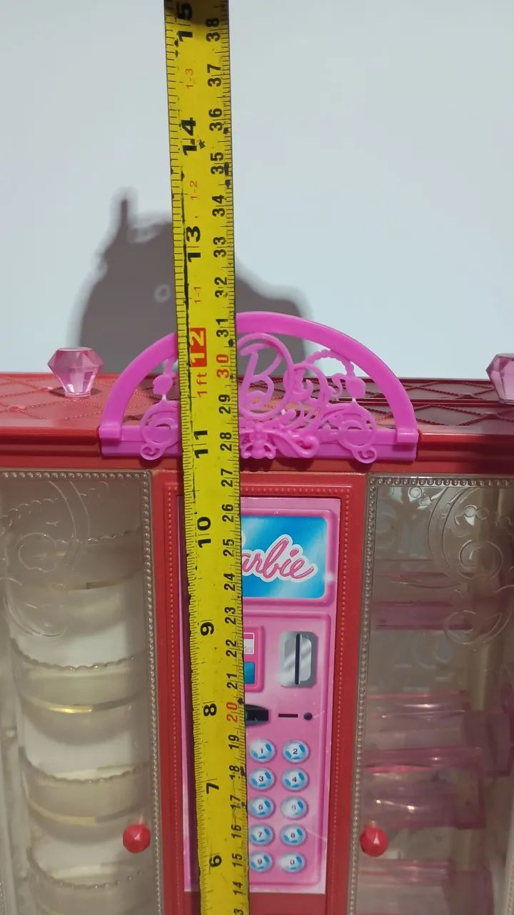 closet da barbie / armário da barbie 31x24x8 cm - Foto 5