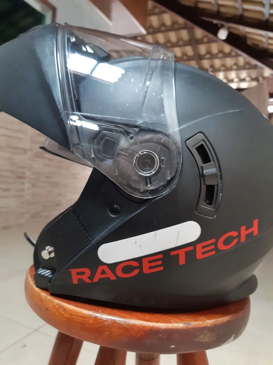 Capacete Race tech escamoteável  - Foto 2