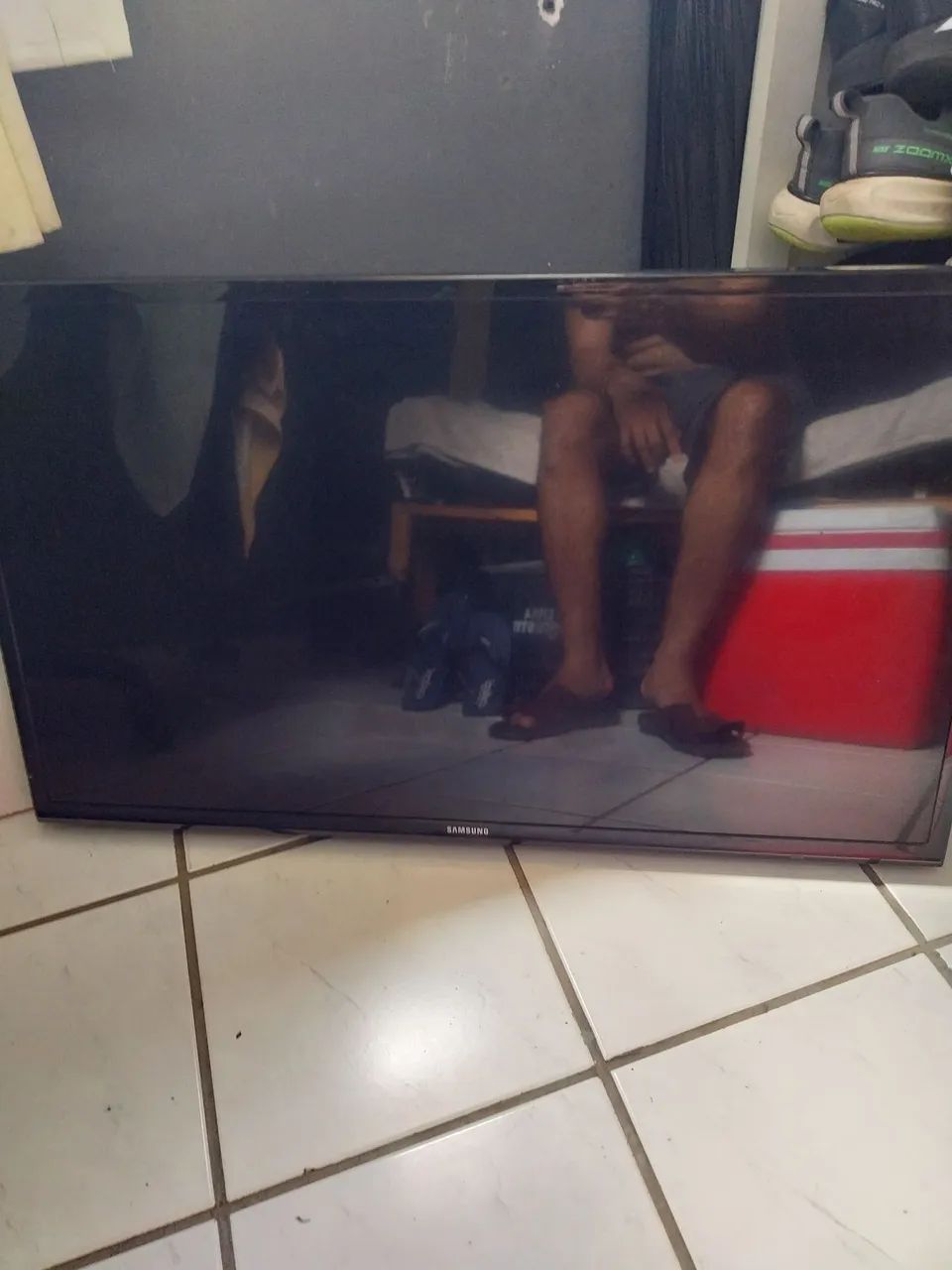 Tv Samsung 39 polegadas pra tirar placa e peças  - Foto 2