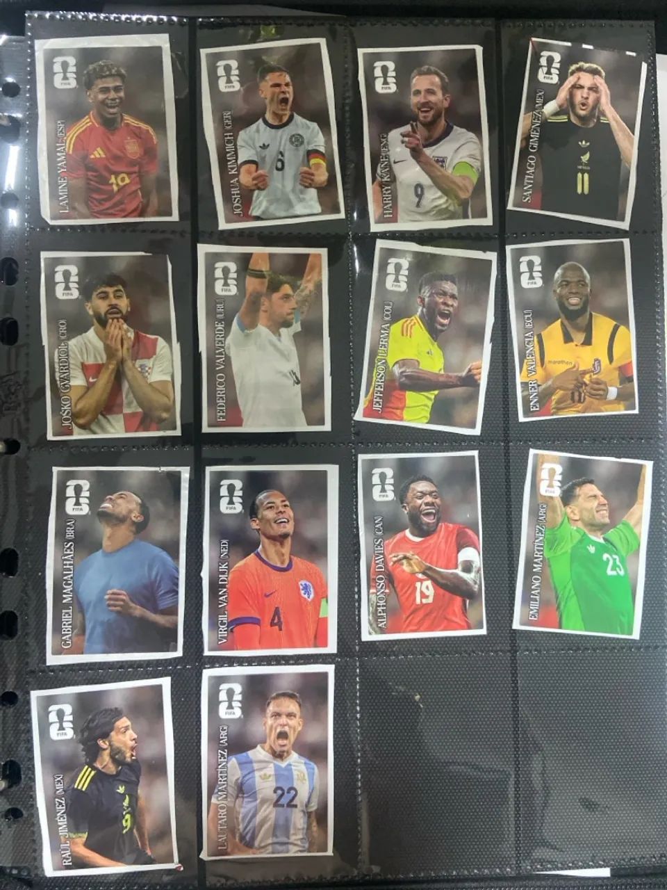 Figurinhas especias da Coca Cola - Copa 2026