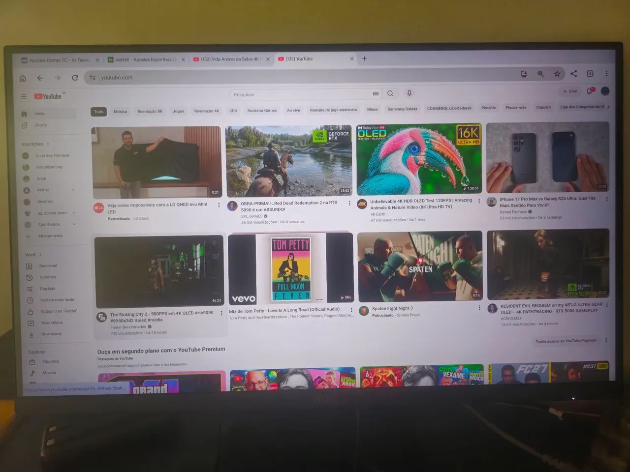 Monitor 4K hdr Aoc (apenas venda) - Foto 5