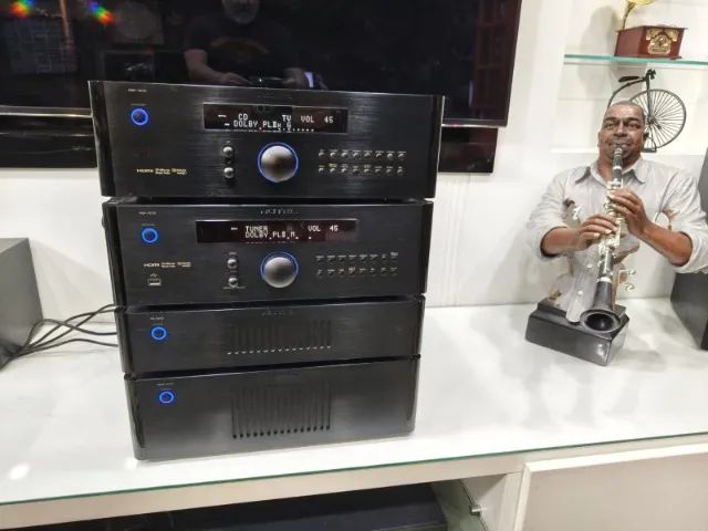Rotel Rmb-1575 Amplificador 5x 500w Rms Por Canal! - Foto 3