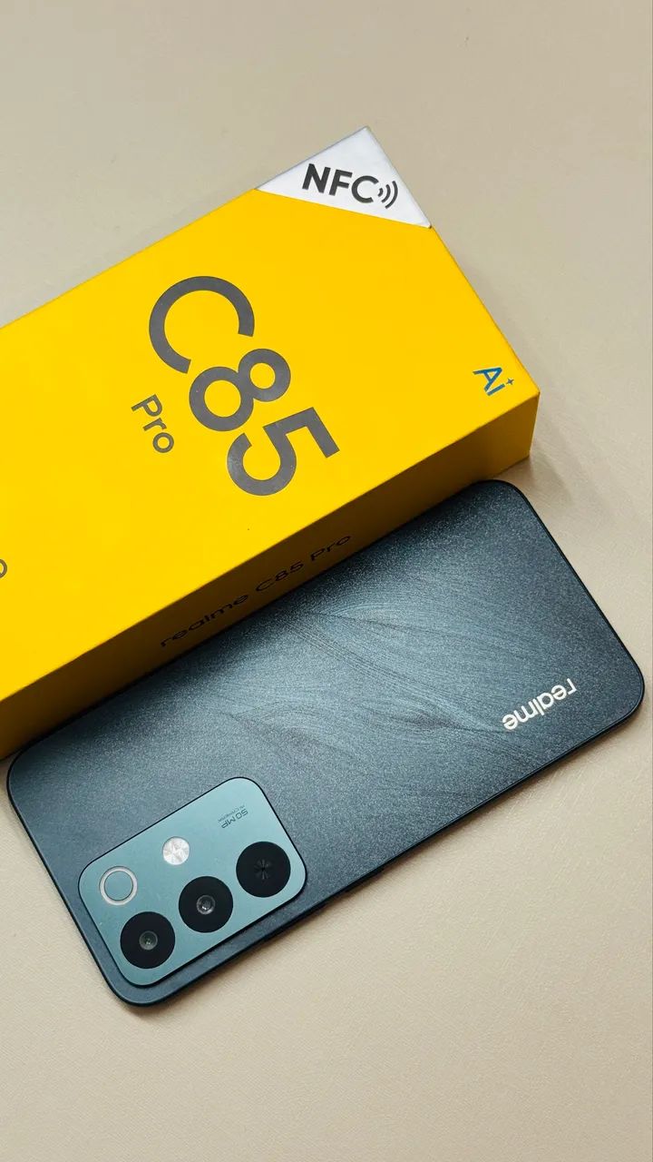 C85 PRO 8GB RAM + 256GB + Capa e película - Foto 4
