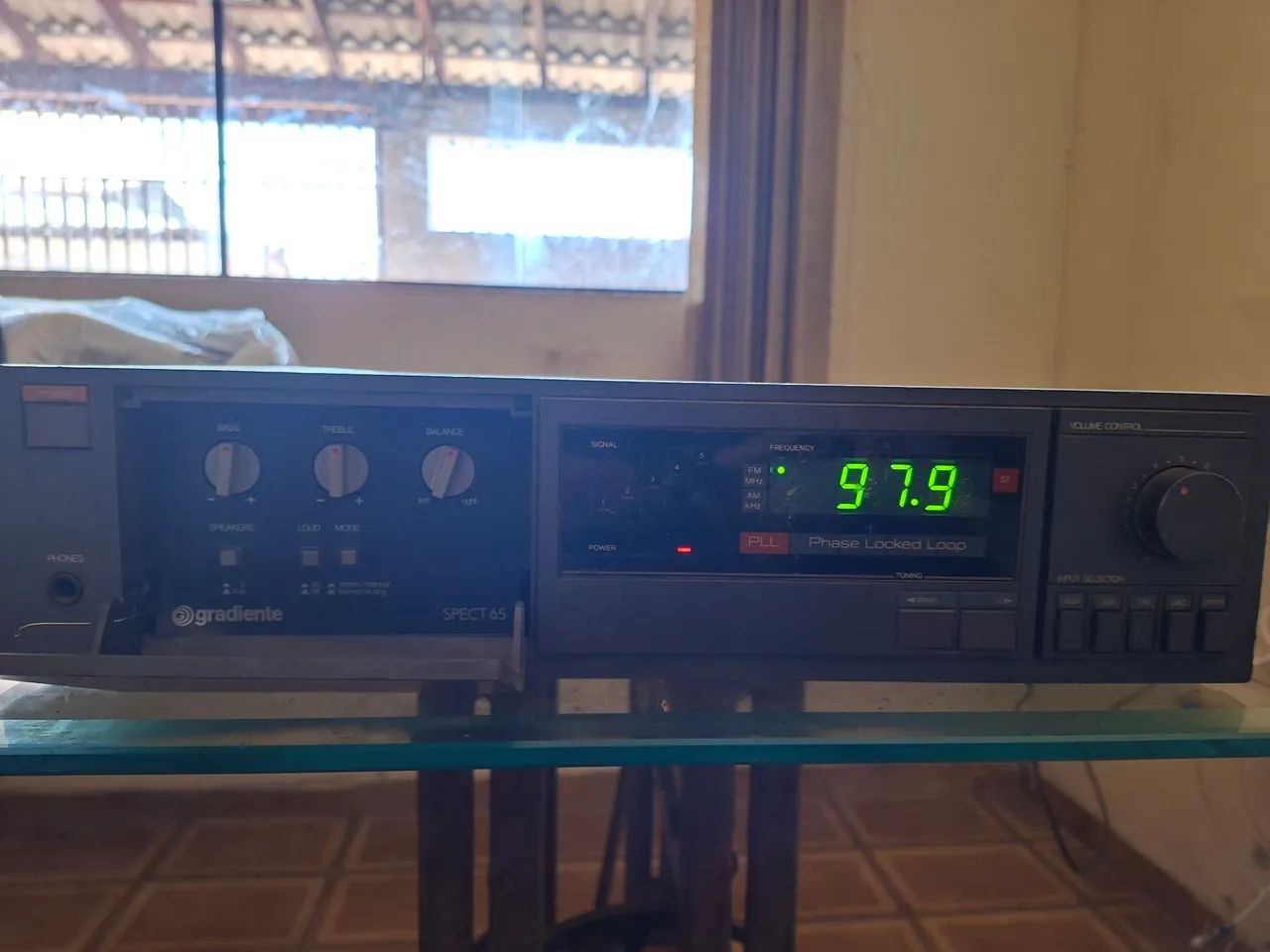 Receiver Vintage Gradiente Spect 65 BK - Funcionando (Para Revisão / Restauro)