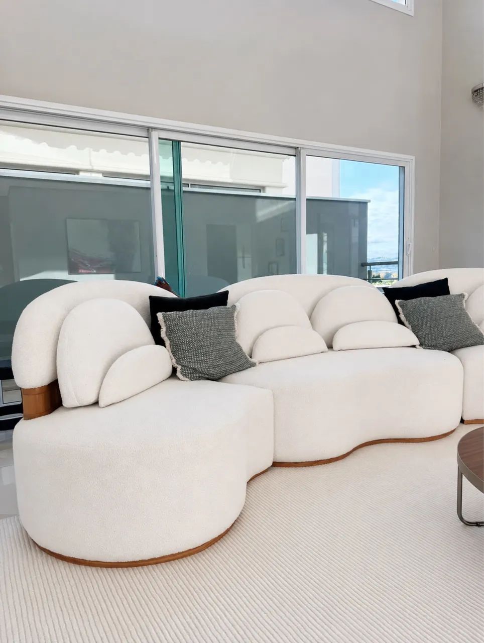 Sofá Modular Orgânico 3 Módulos - Impecável - Foto 2