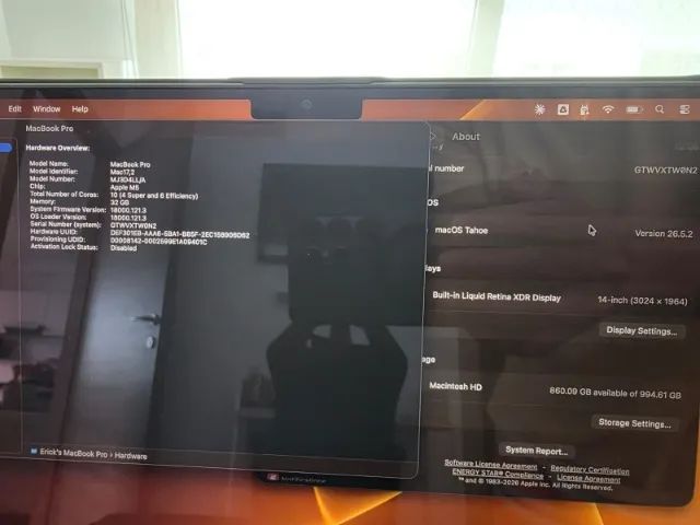 Macbook Pro M5 32GB RAM 1TB Storage com Acessórios - Foto 4