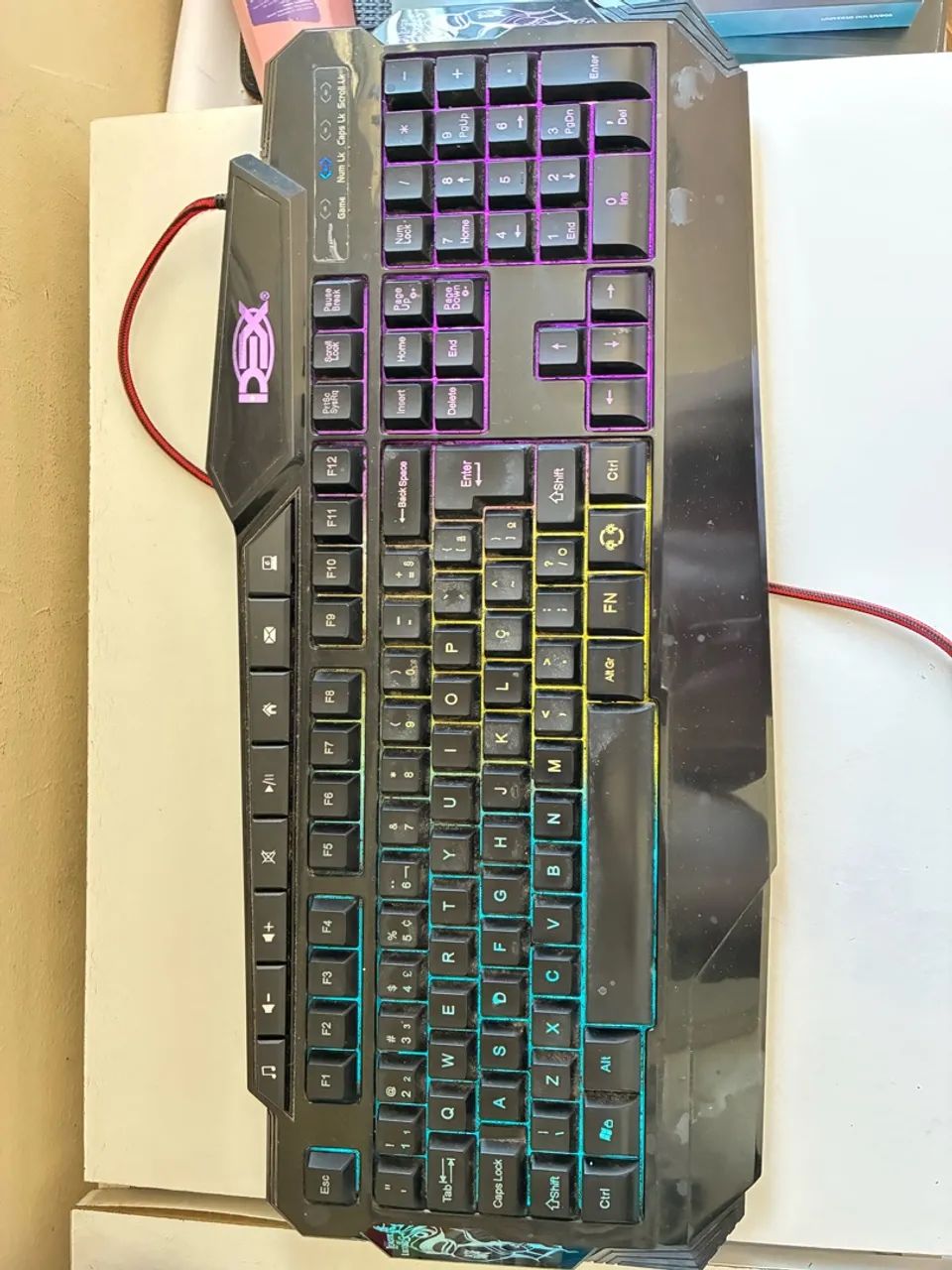 Teclado gamer Dex LTK- 020