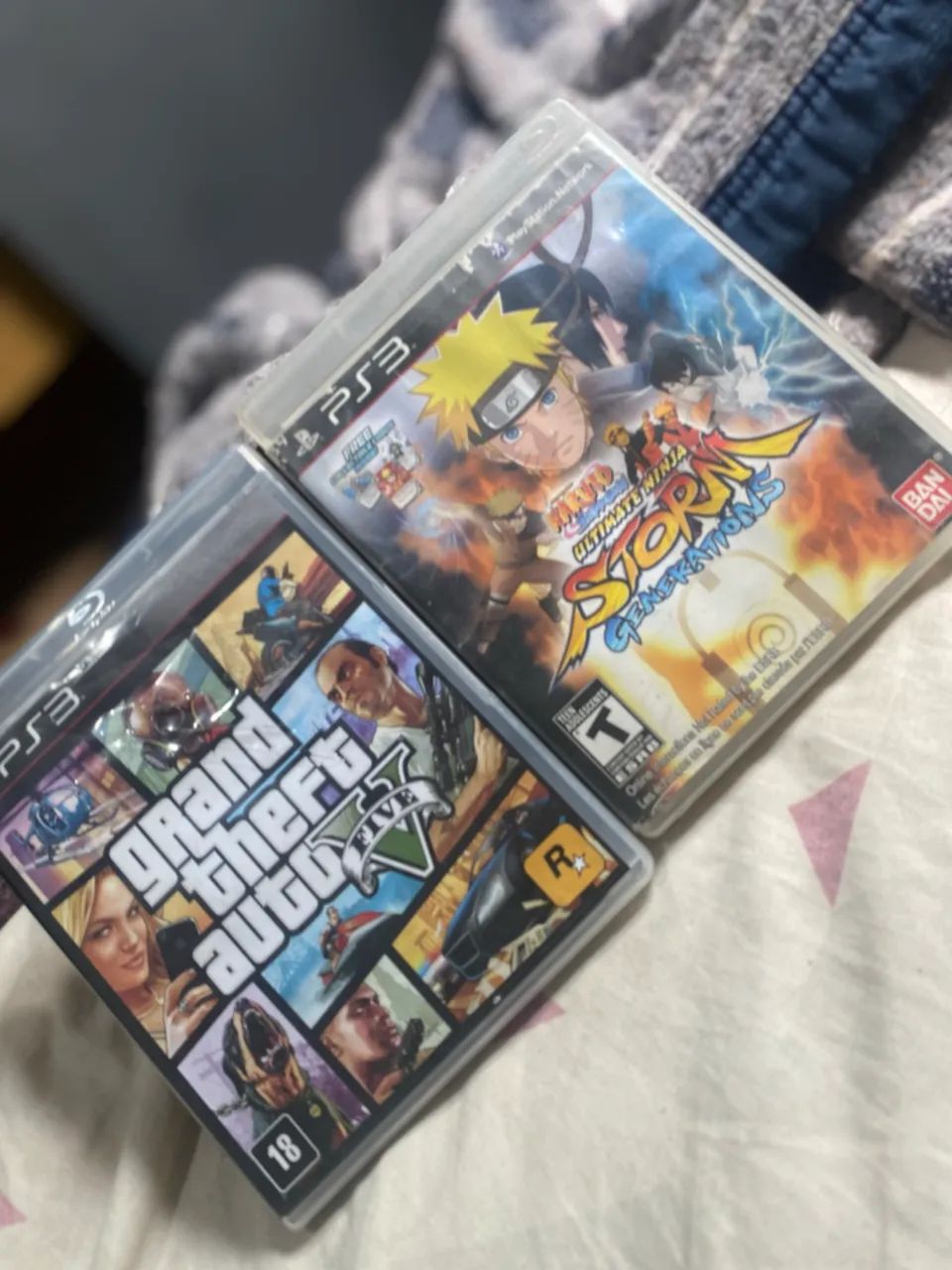 GTA 5 ORIGINAL DO PS3 E NARUTO ORIGINAL DO PS3 - Foto 2