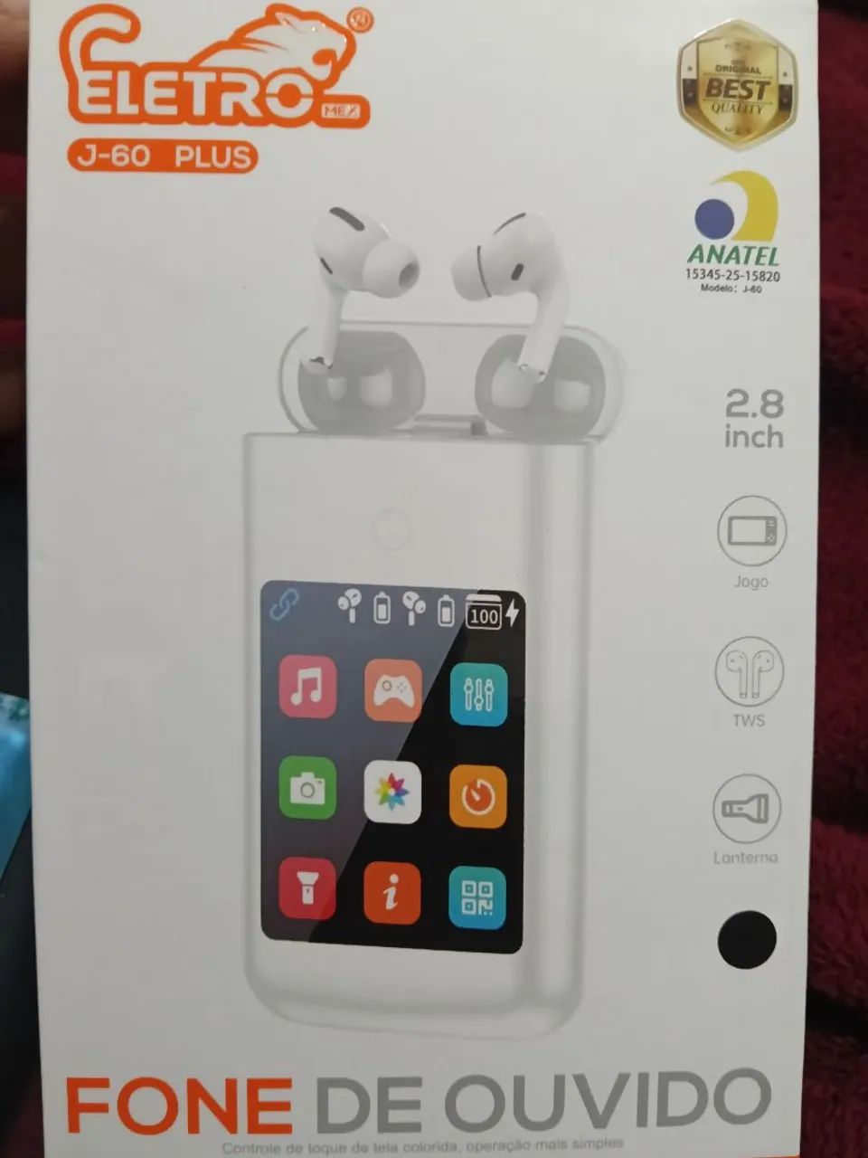 Fone bluetooth/Power Bank 