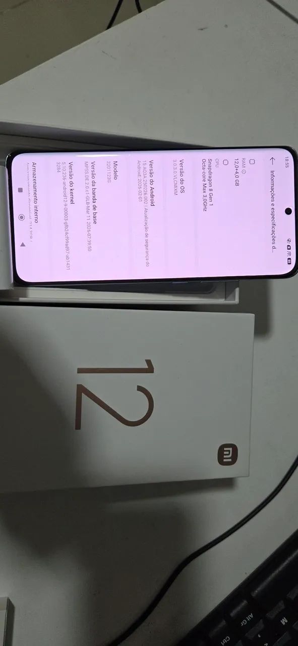 Xiaomi 12 256gb/12gb