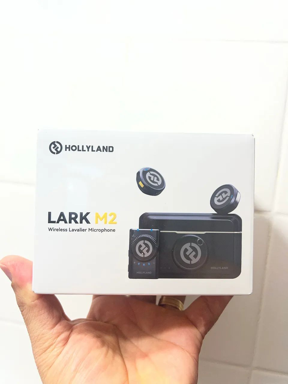 Microfone Hollylandy Lark M2 combo (LACRADO) - Microfones e Microfone Hollylandy Lark M2 combo (LACRADO) - Microfones e