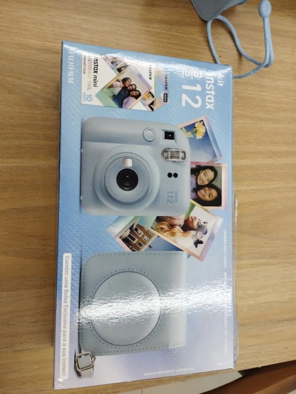 Câmera Polaroid Azul Nova - Foto 2