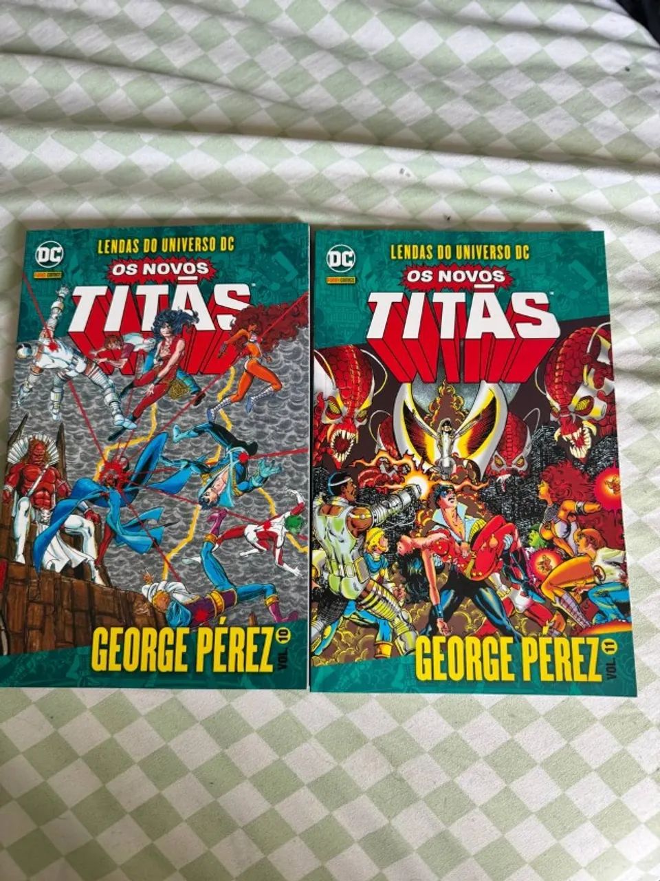 Lendas do Universo DC Novos Titãs George Perez (vol. 1 a 11