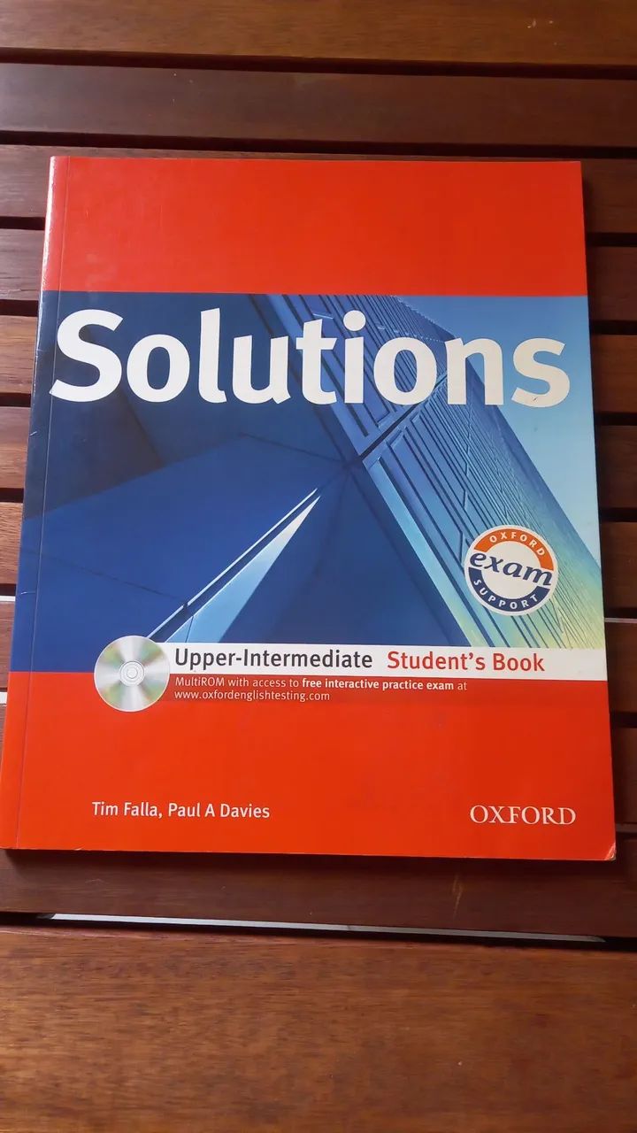 Solutions Upper intermediate Student book
