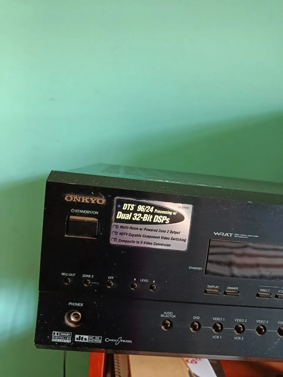 Receiver Onkyo TX SR601 Black - Foto 2