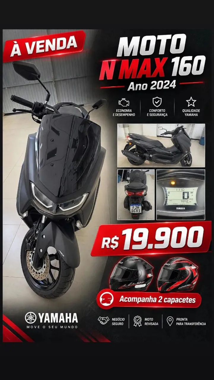 Moto Yamaha N Max 160