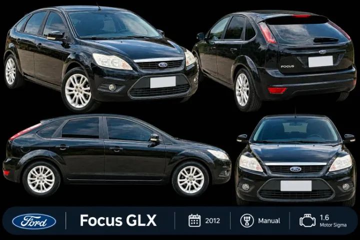 Ford Focus Focus 1.6 S/SE/SE Plus Flex 8V/16V  5p 2012