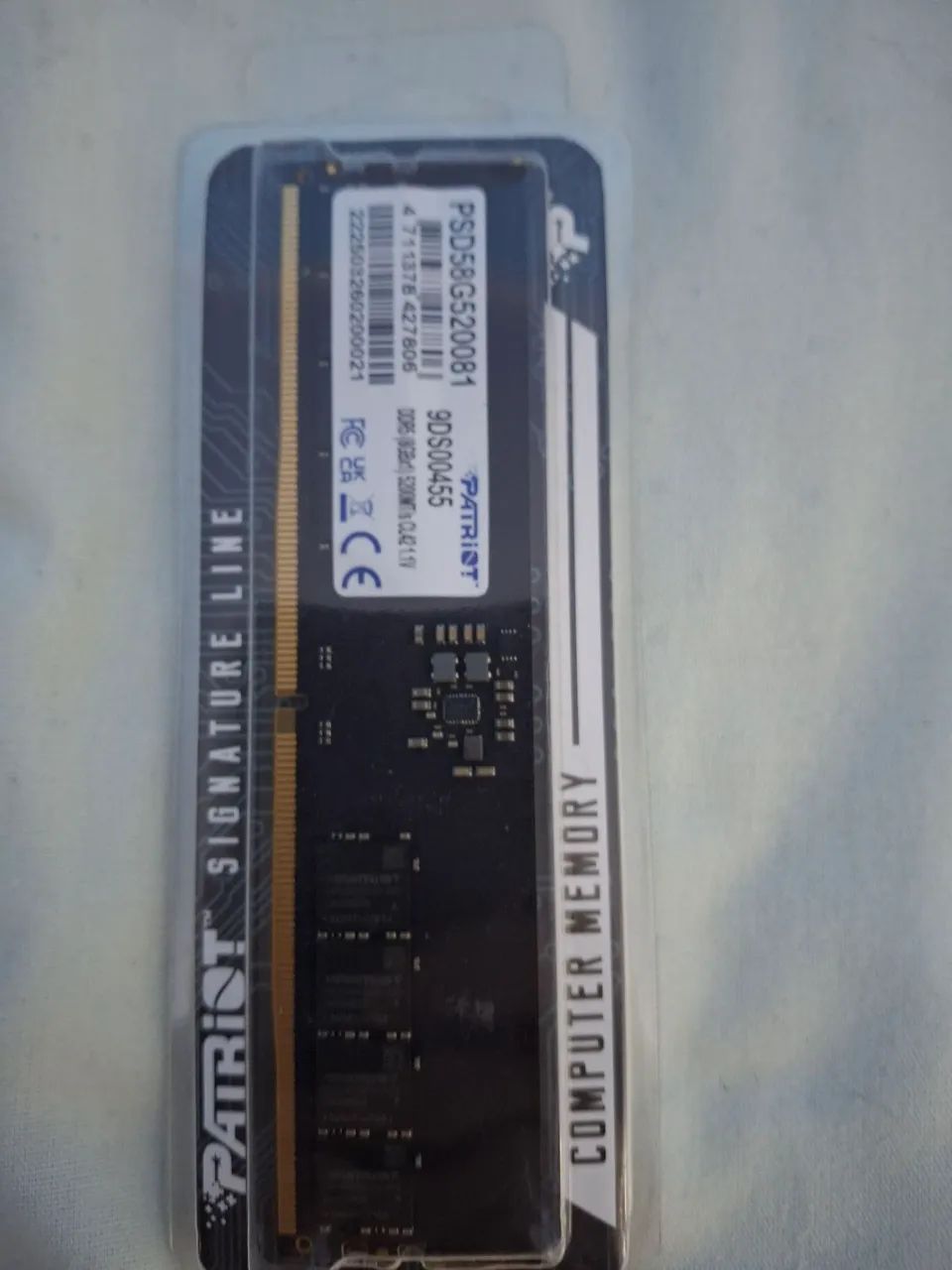 Memoria Ram 8gb DDR5