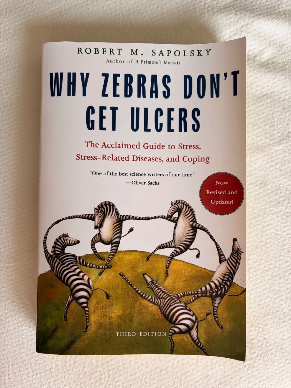 Livro why zebras don?t get ulcers 