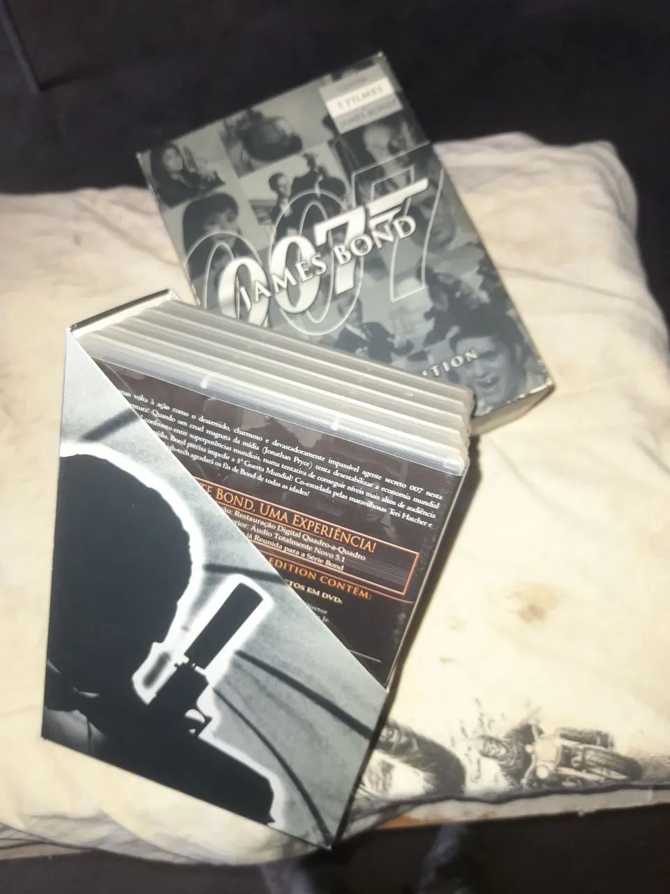 Box 007 James bonde com cinco filmes originais  - Foto 3
