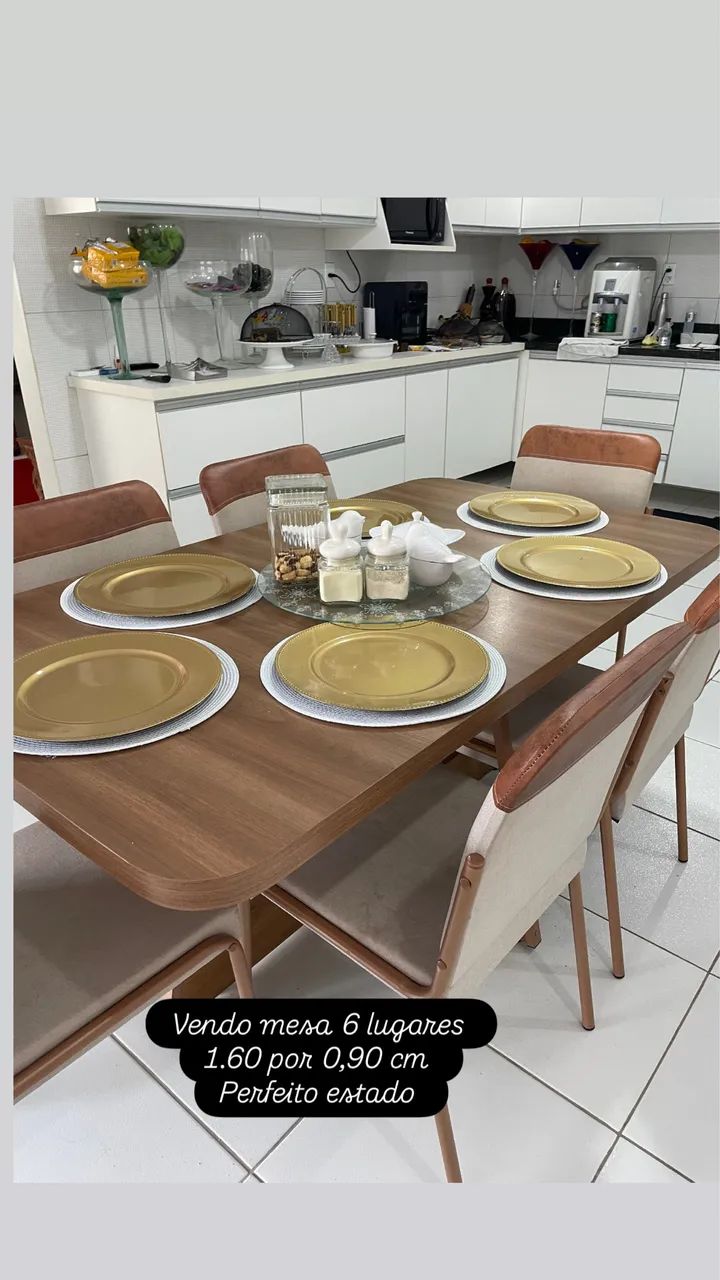 Mesa de jantar 6 lugares  - Foto 3