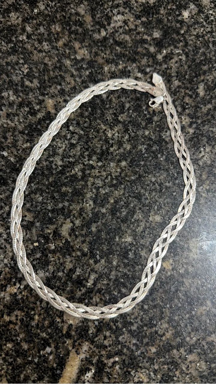 Colar de prata 