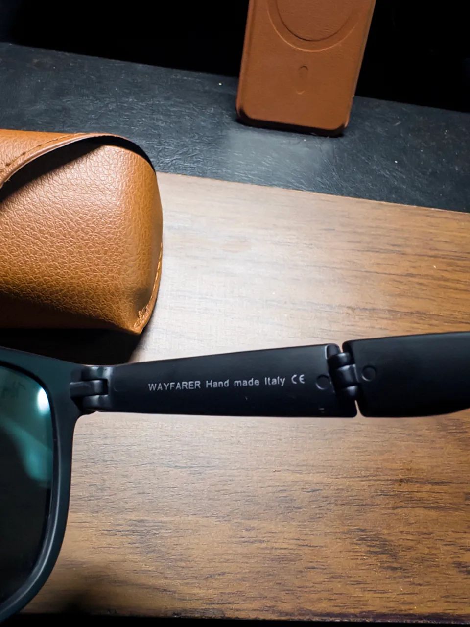 Óculos Rayban wayfarer dobrável  - Foto 3