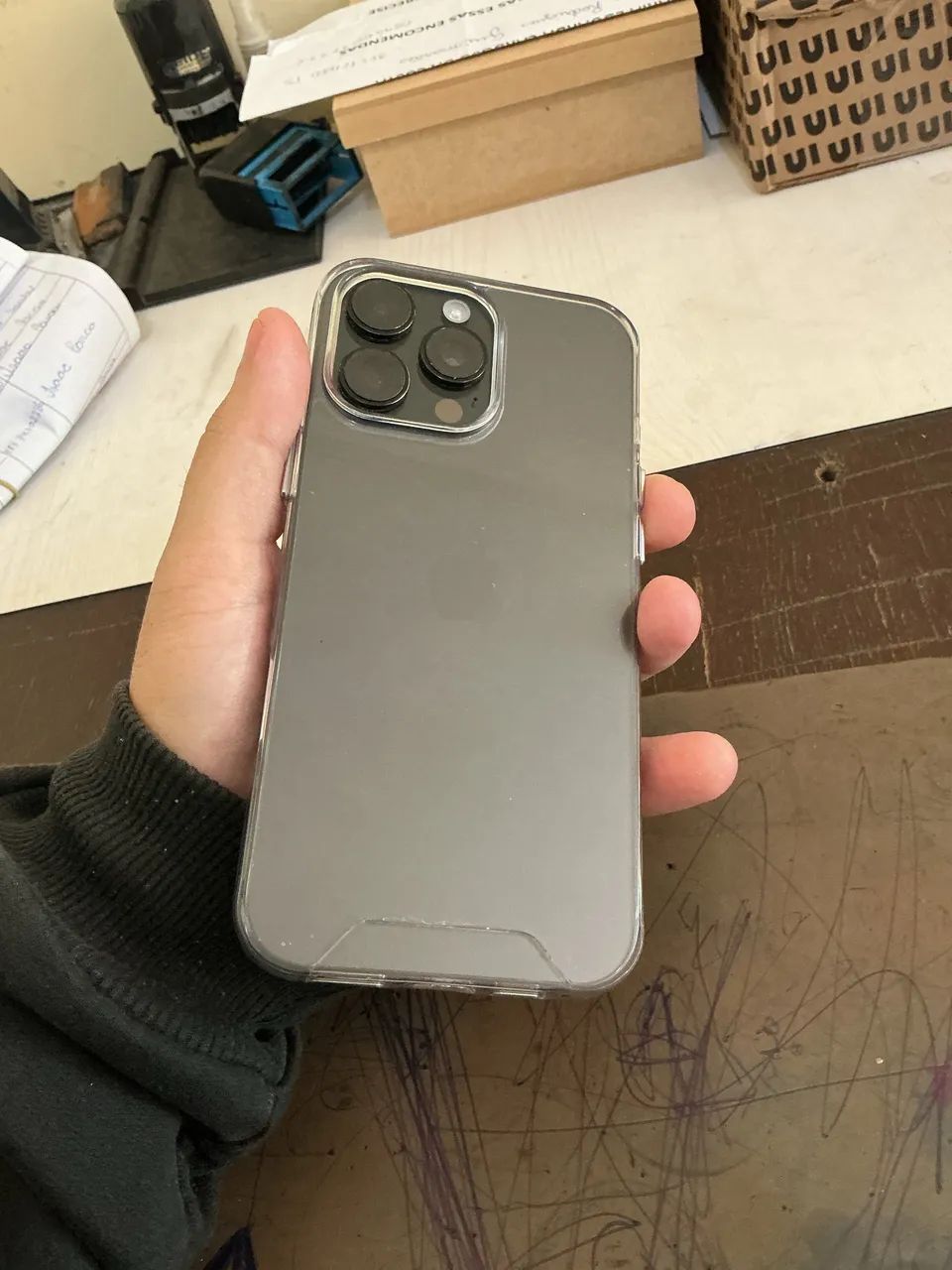 iphone 16 pro max 256gb preto grafite 