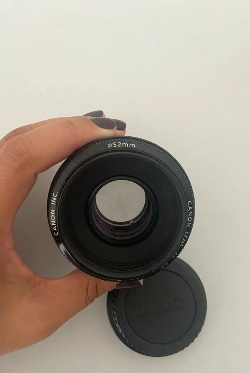 Lente EF 50mm canon  - Foto 2