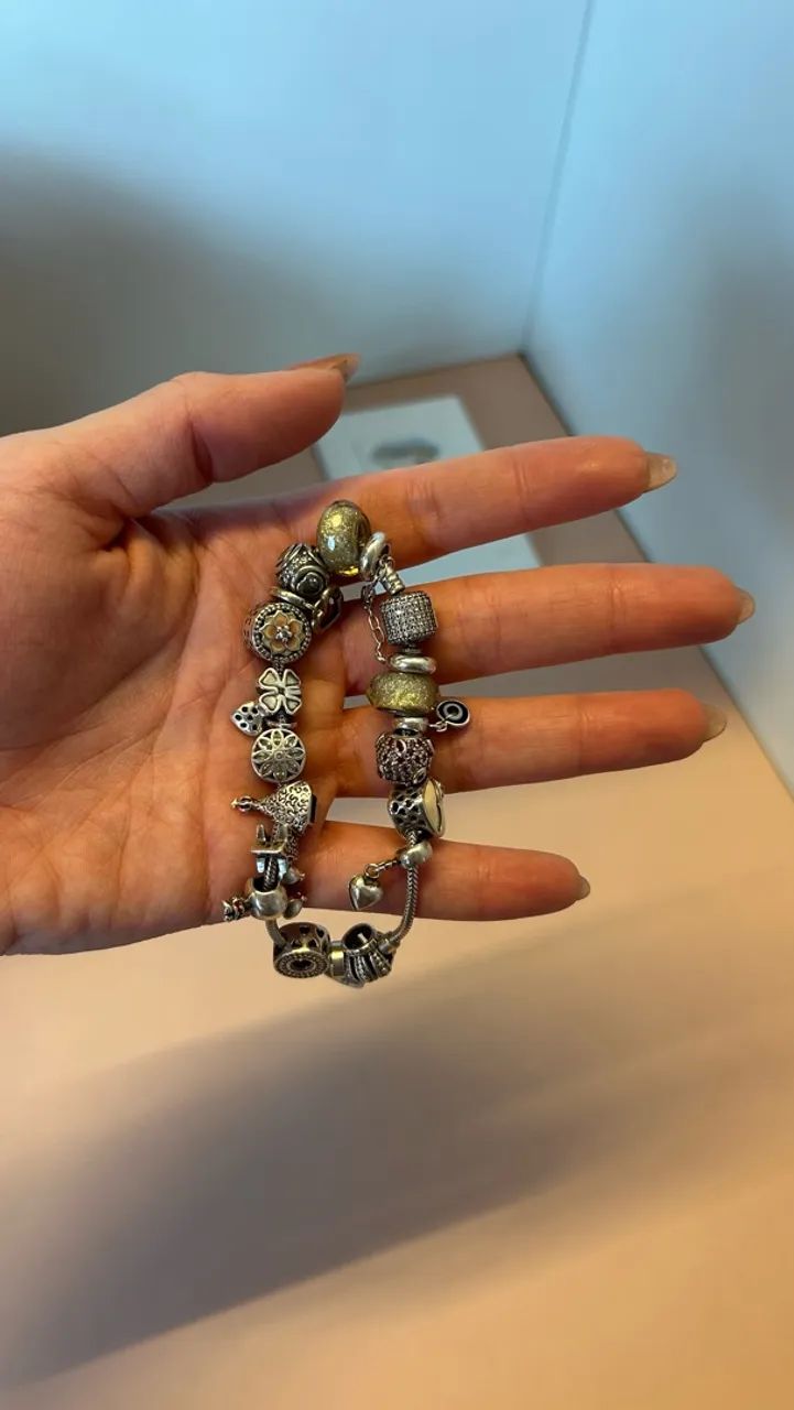 Pulseira Pandora com berbloques  - Foto 2