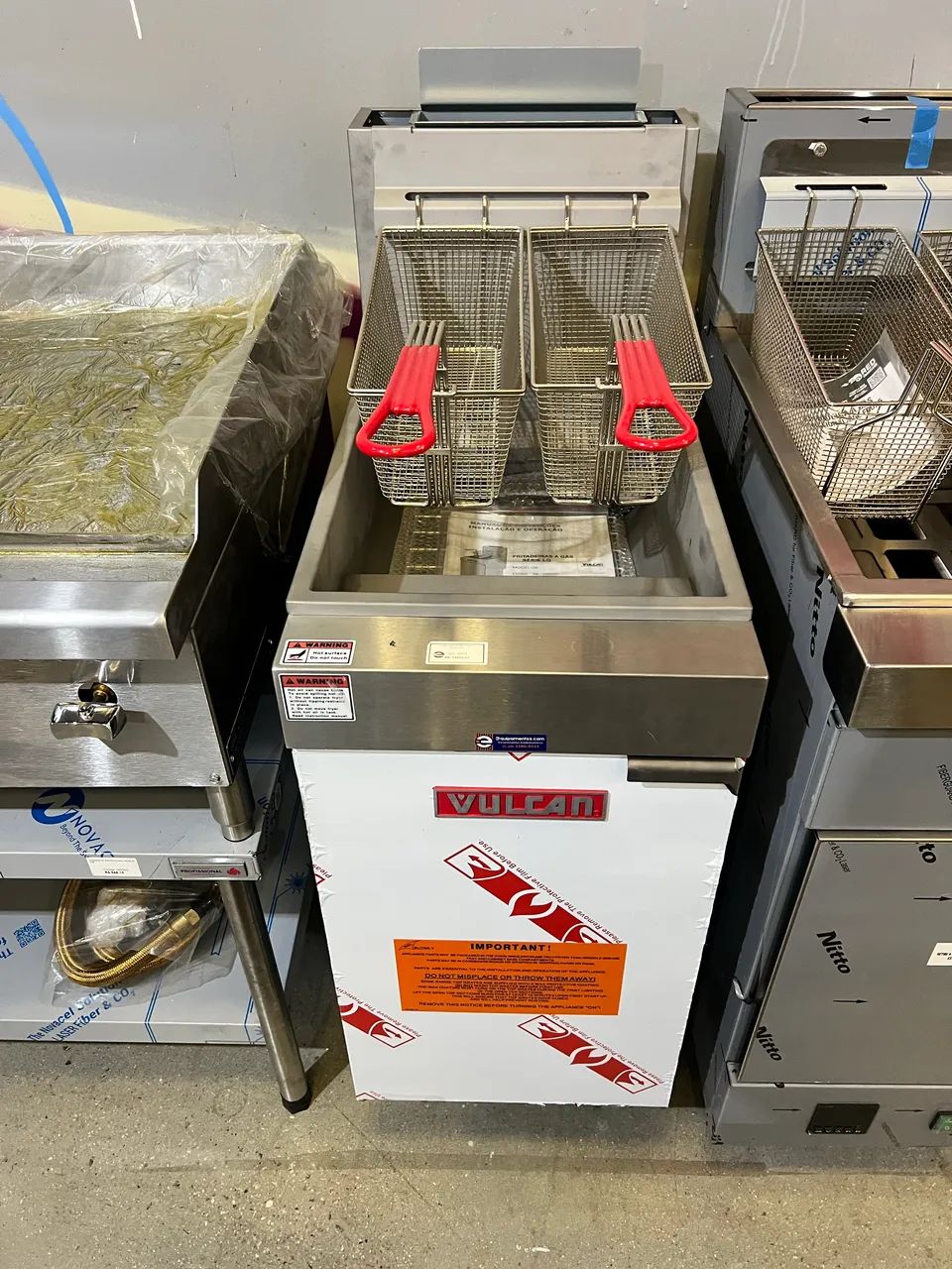 Fritadeira a gás Vulcan LG300 nova pronta entrega 
