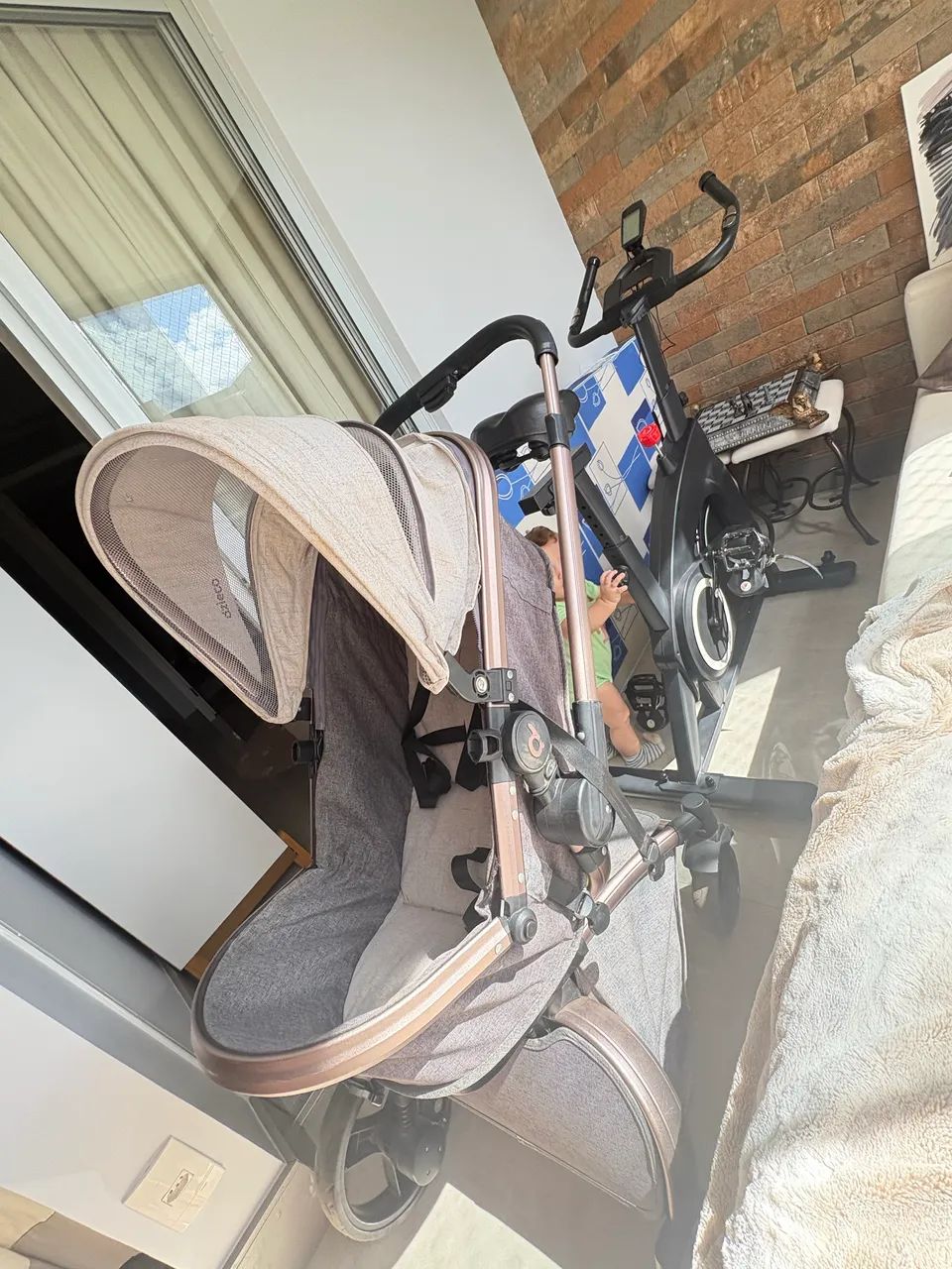 Carrinho de bebê Vulkan 360° Rose - Foto 5