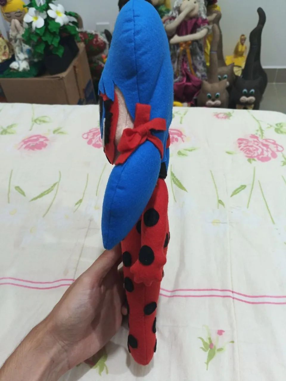 Ladybug artesanal feltro - Foto 3