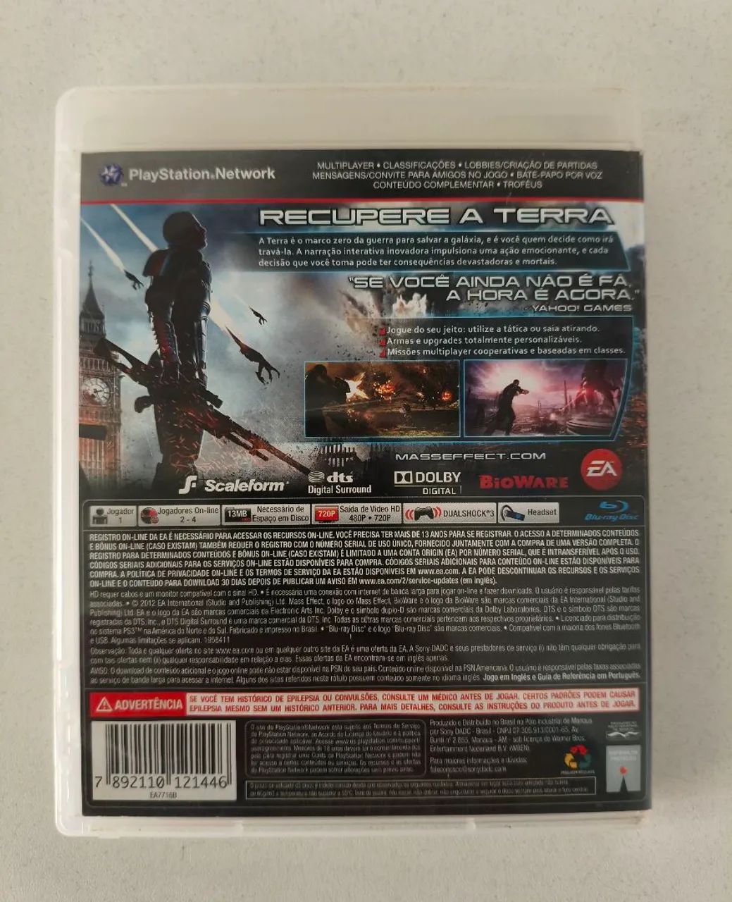 Jogo Mass Effect 3 original PS3  - Foto 4